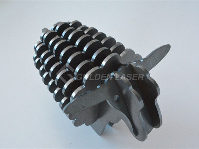 fiber laser cutting metal