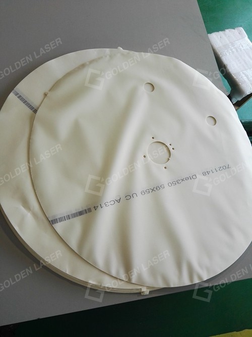 laser cutting airbag