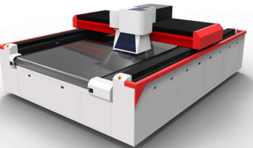 laser machine for fabric ducting