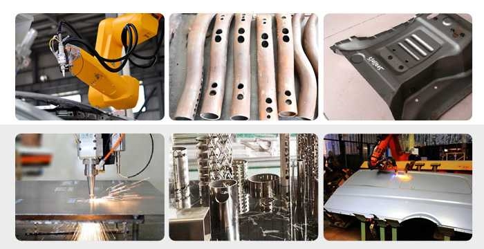 robot arm laser cutting