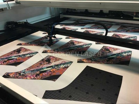 laser cutting sublimation clothing